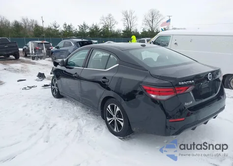 2021 Nissan Sentra Sv Xtronic Cvt z USA, uszkodzony, nr VIN 3N1AB8CV7MY256140